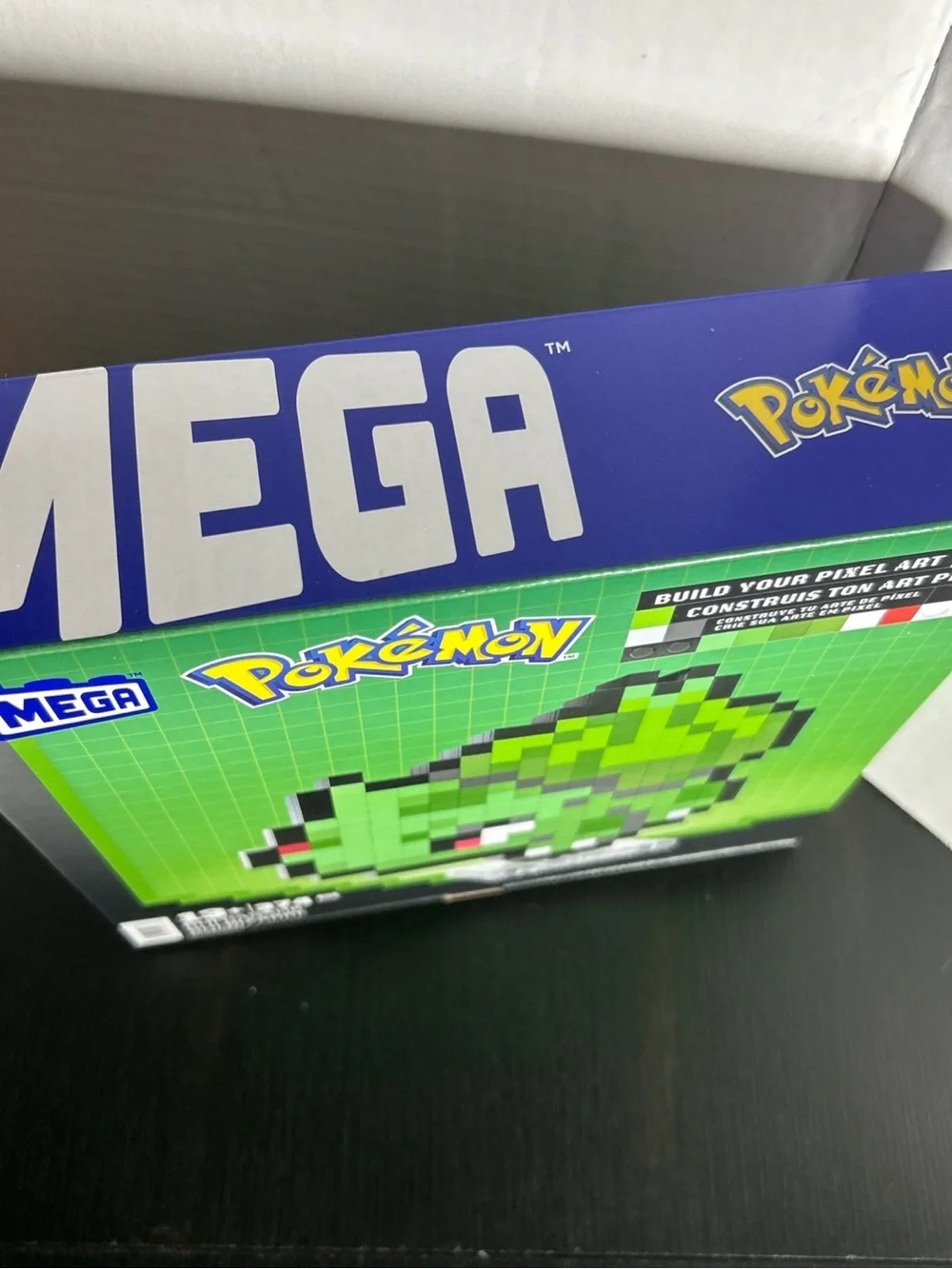 Mega Pokémon Bulbasaur Pixel Art Building Set - Green